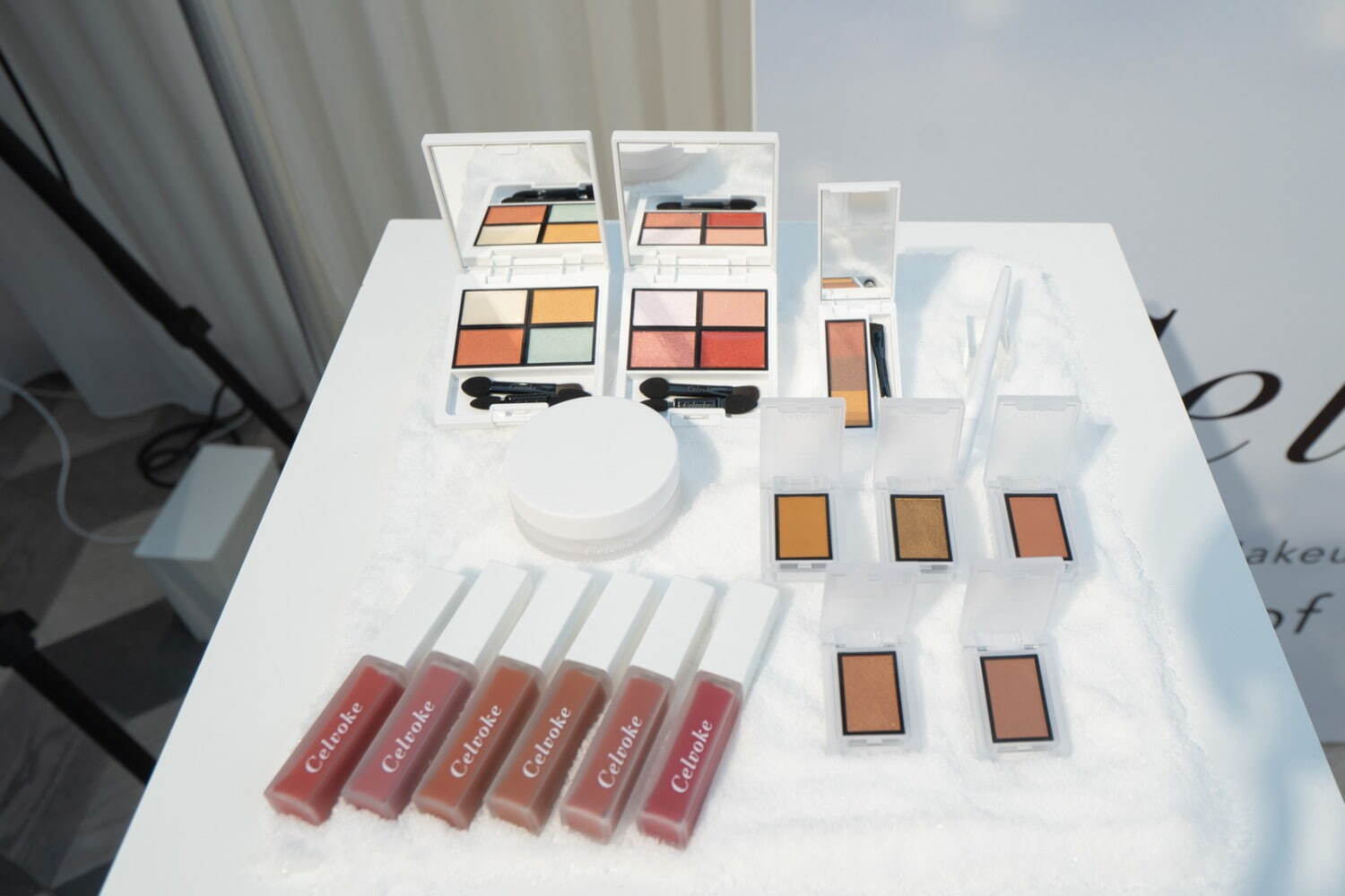 Selvok Fall 21化妝品，“融雪”時的大地眼色&amp;“冰川”般的藍色眼線(圖1)