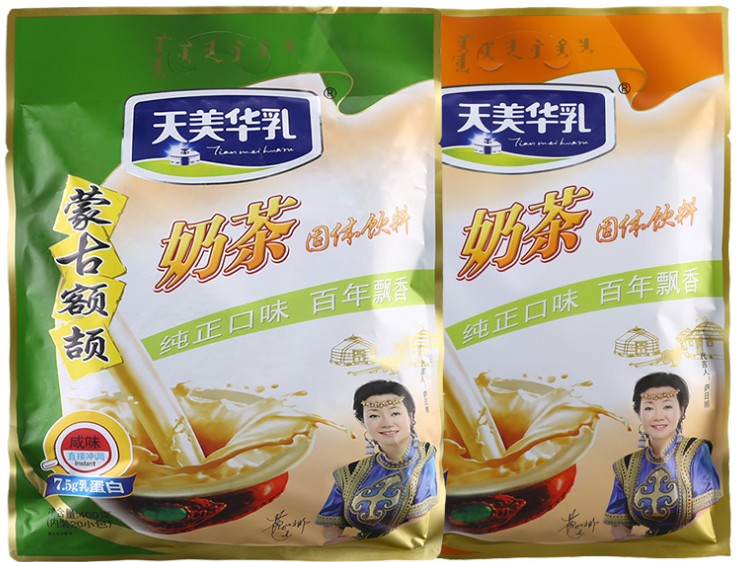 天美華乳 天美華乳品牌logo與產(chǎn)品包裝設計欣賞(圖3)