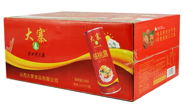 大寨核桃露品牌logo與食品包裝設(shè)計(jì)欣賞(圖2)