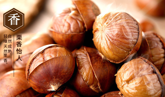 神栗食品 神栗品牌logo與食品包裝設計欣賞(圖4)