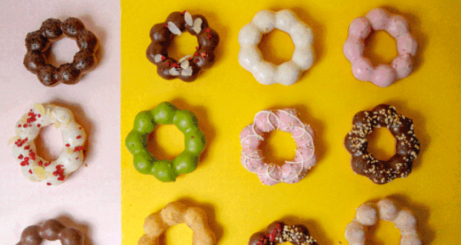 MisterDonut美仕唐納滋品牌logo與食品包裝設(shè)計欣賞(圖3)