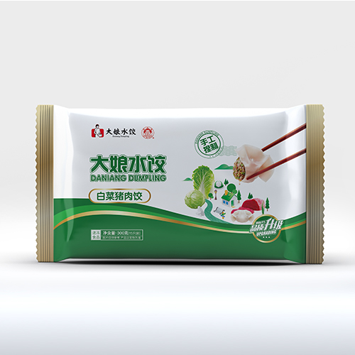 大娘水餃 大娘品牌logo與食品包裝設(shè)計(jì)欣賞(圖2)