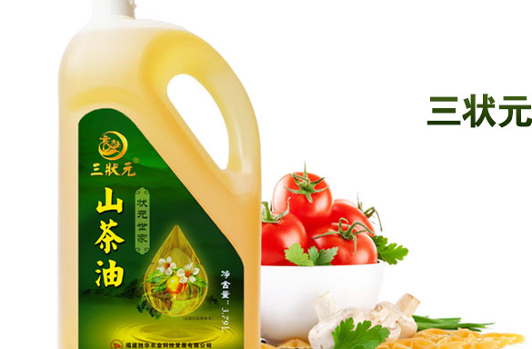 三狀元山茶油 三狀元品牌logo與食品包裝設(shè)計(jì)欣賞(圖4)