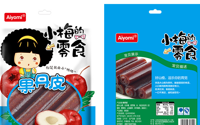 Aiyomi哎喲咪食品包裝設計欣賞(圖3)