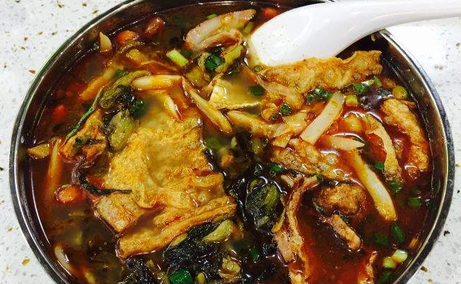 黃李記桂柳螺螄粉食品包裝設(shè)計(jì)欣賞(圖4)