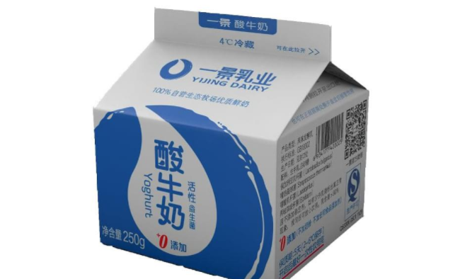 YIJING DAIRY一景乳業(yè)食品包裝設(shè)計欣賞(圖2)