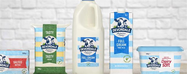 德運(yùn)牛奶 德運(yùn)Devondale食品包裝設(shè)計(jì)欣賞(圖4)