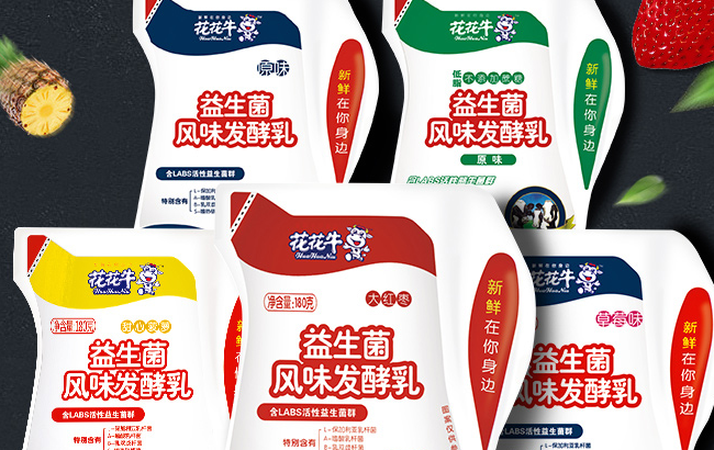 花花牛 HuaHuaNiu花花牛食品包裝設(shè)計(jì)欣賞(圖3)