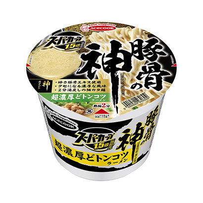 包裝設計公司推薦超級杯倍豚骨之神超濃厚湯圓拉面王牌廚師包裝設計欣賞(圖1)