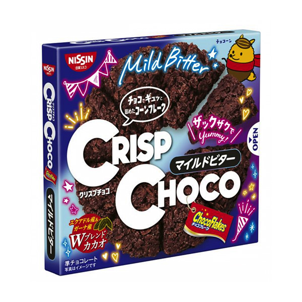 食品包裝設(shè)計欣賞克里斯普巧克力溫和派日清思科包裝設(shè)計欣賞(圖1)