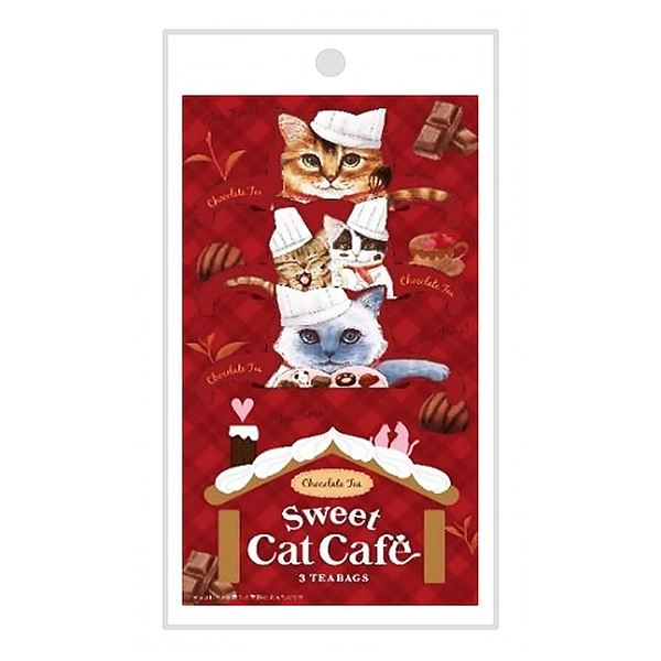 食品包裝設(shè)計欣賞套房貓咖啡店巧克力茶綠茶中心包裝設(shè)計欣賞(圖1)