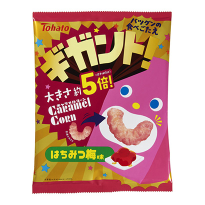 包裝設(shè)計公司推薦千兆特焦糖玉米蜂蜜梅味東鴿包裝設(shè)計欣賞(圖1)