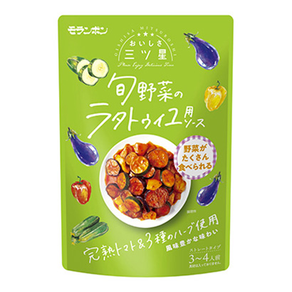 包裝設(shè)計(jì)公司推薦美味三星級(jí)應(yīng)時(shí)蔬菜的拉塔特威用醬莫朗本包裝設(shè)計(jì)欣賞(圖1)