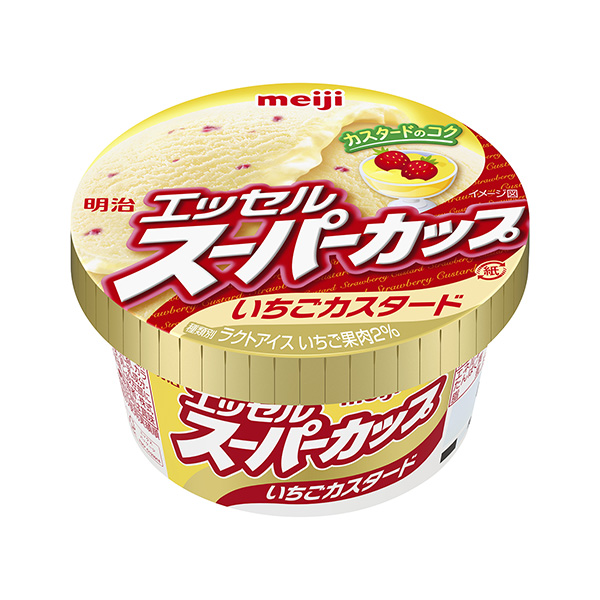 包裝設計公司推薦明治埃塞爾超級杯草莓蛋撻包裝設計欣賞(圖1)