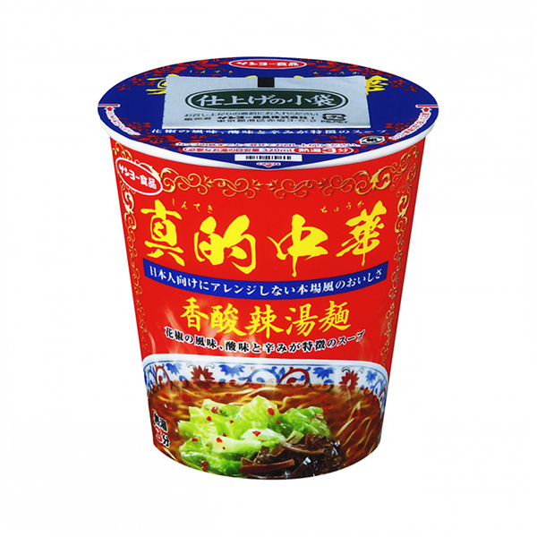 真正的中華香酸辣湯面太陽魚包裝設計(圖1)