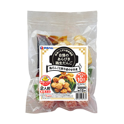 冷凍引以為豪的明雞生雞肉丸子和年糕巾服的甜辣煮伊藤火腿(圖1) 冷凍引以為豪的明雞生雞肉丸子和年糕巾服的甜辣煮伊藤火腿(圖1)