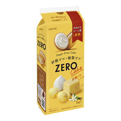 無糖蛋糕發(fā)酵黃油×香草樂天點心包裝設(shè)計(圖1)