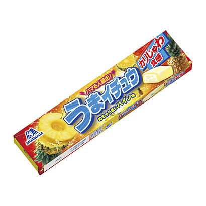 美味銀杏木瓜蛋白酶味森永制果點(diǎn)心包裝設(shè)計(jì)(圖1)