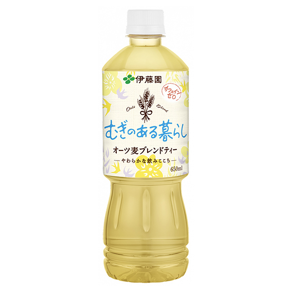 有麥子的生活燕麥混合茶伊藤園食品飲料包裝設(shè)計(圖1)