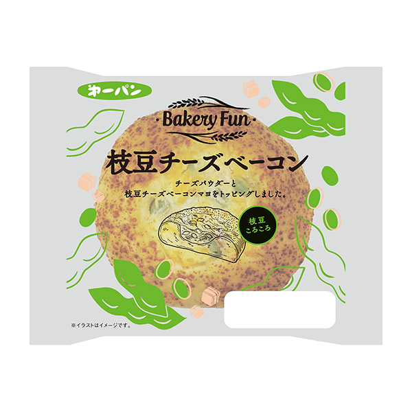 毛豆芝士培根第一屋制面包食品飲料包裝設(shè)計(jì)(圖1)