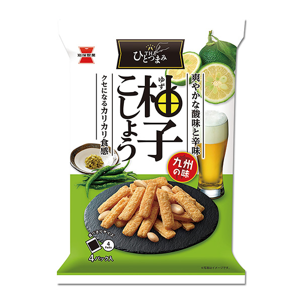 一撮柚子醬巖冢制菓食品飲料包裝設(shè)計(圖1)