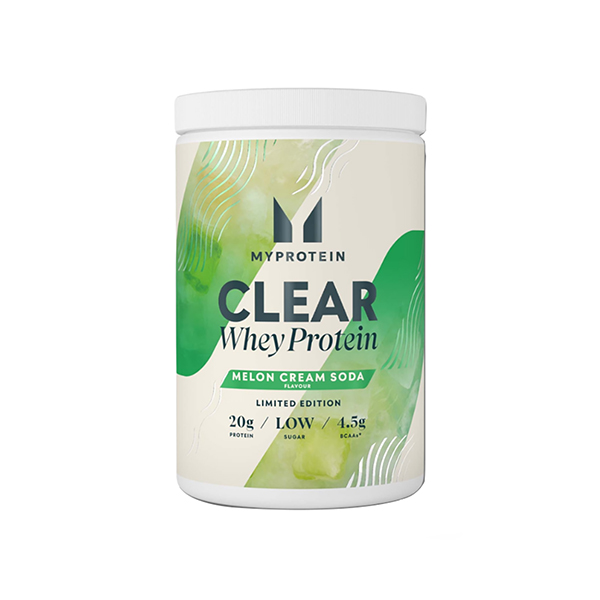 包裝設計欣賞透明乳清蛋白＜哈密瓜奶油蘇打香精＞ ( THG Nutrition Limited ) 2024年11月1日發(fā)售(圖1)