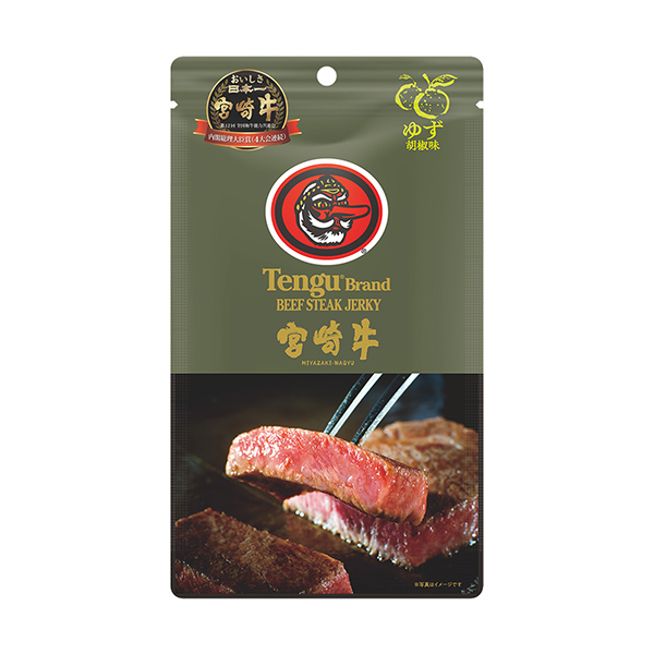 包裝設(shè)計(jì)欣賞牛排炸牛排＜宮崎牛柚子胡椒味＞ (鈴商) (圖1)