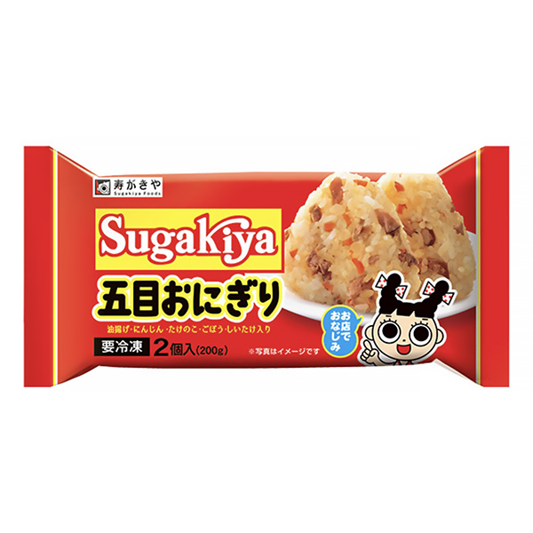 包裝設計欣賞冷凍SUGAKIYA什錦飯團(壽司和食品) (圖1)