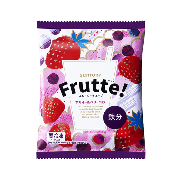 包裝設(shè)計欣賞Frutte！ ＜ assie & burry mix ＞ (三得利食品國際) (圖1)