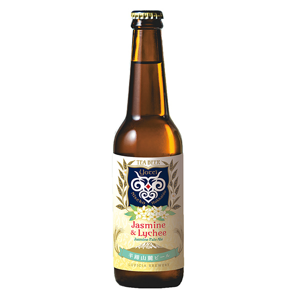 包裝設(shè)計(jì)欣賞羊蹄山麓啤酒＜ Jasmine&Lychee ＞ (盧比西亞) (圖1)